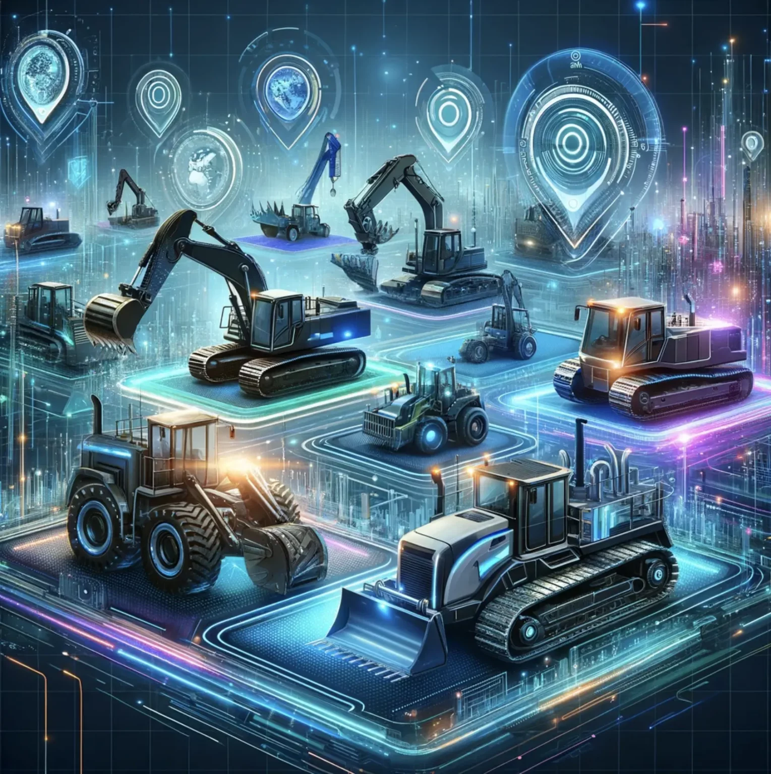 Géolocalisation des Engins de Chantier